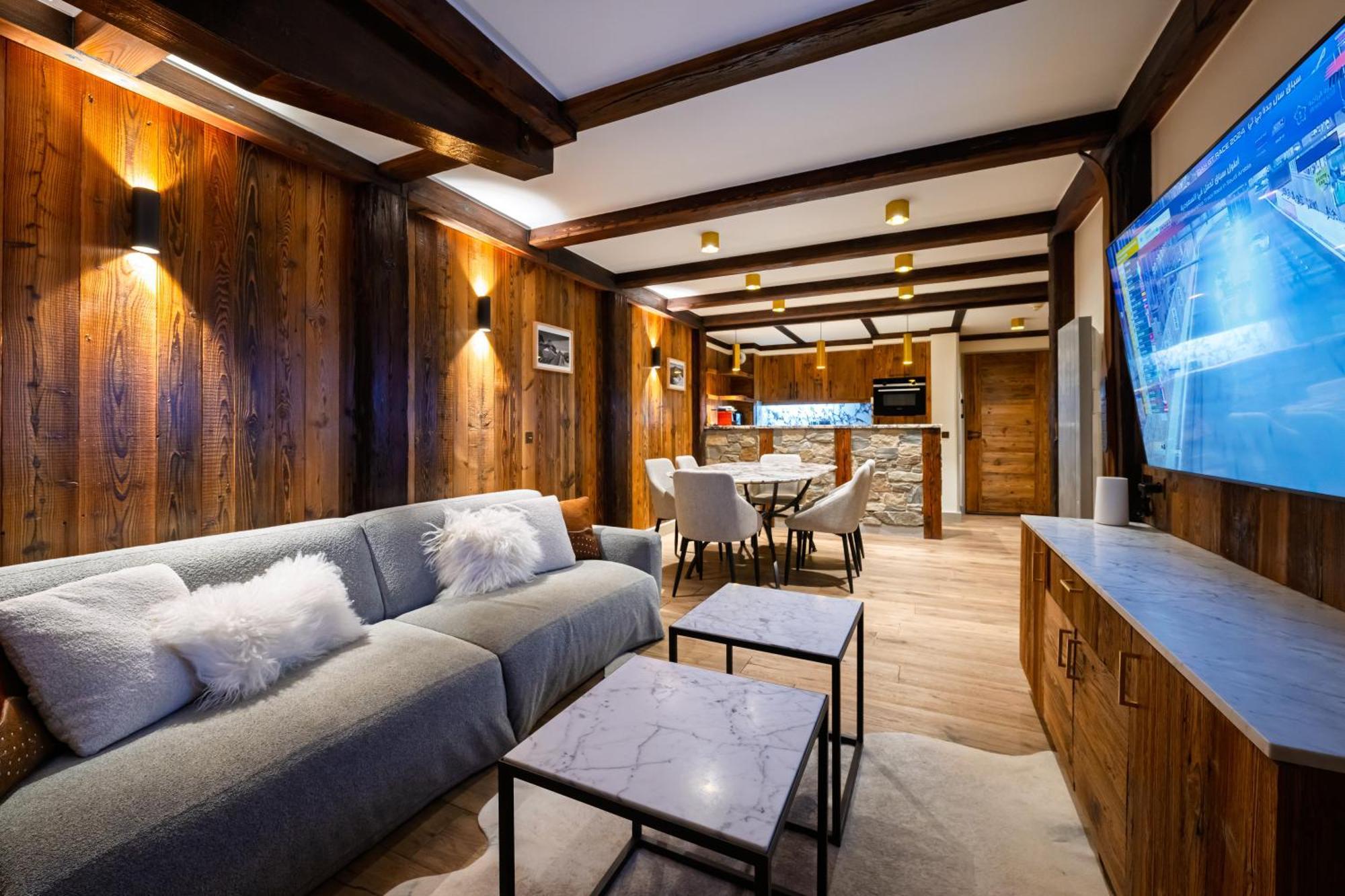 Luxury Suite 70M2 Balcon Courchevel1850 Parking المظهر الخارجي الصورة