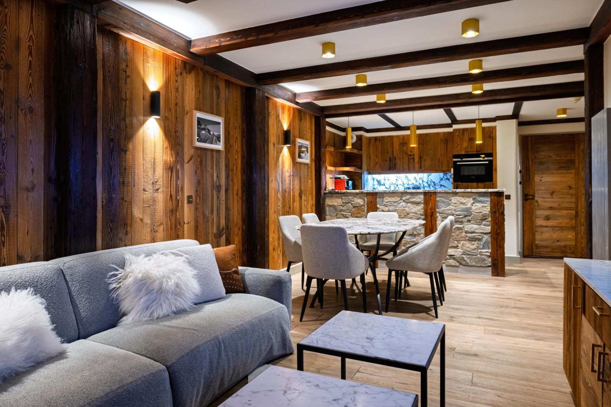 Luxury Suite 70M2 Balcon Courchevel1850 Parking المظهر الخارجي الصورة