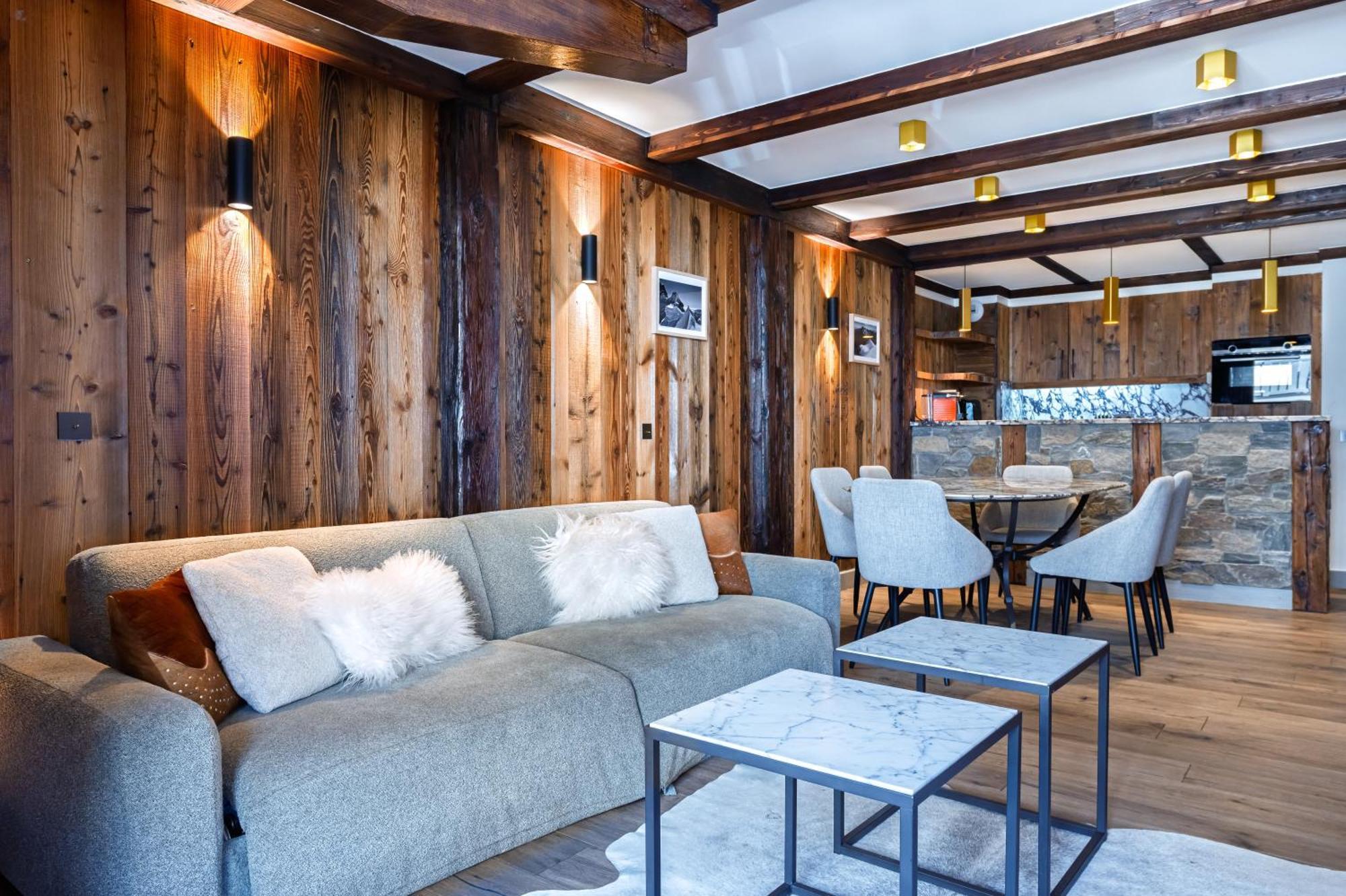 Luxury Suite 70M2 Balcon Courchevel1850 Parking المظهر الخارجي الصورة