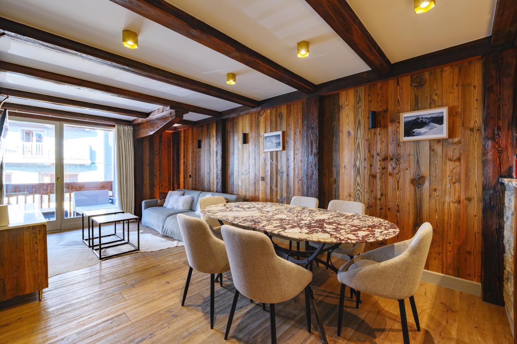 Luxury Suite 70M2 Balcon Courchevel1850 Parking المظهر الخارجي الصورة